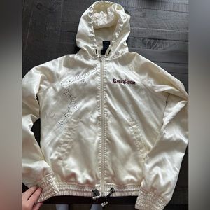 Authentic vintage Rocawear satin bomber